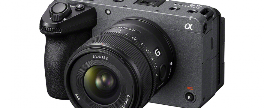 Sony renouvelle sa gamme Cinema Line avec le FX30, un FX3 avec un capteur Super35 à 2300 euros